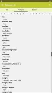 Dii Dictionary screenshot 2