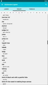 Lagwan Dictionary screenshot 2
