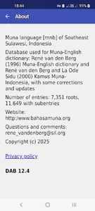 Kamus Muna screenshot 1