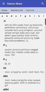 Kamus Muna screenshot 2