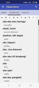 Kamus Muna screenshot 3