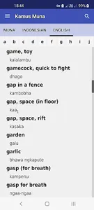 Kamus Muna screenshot 4