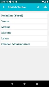Alkitab TarBar screenshot 1