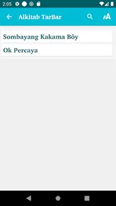 Alkitab TarBar screenshot 4
