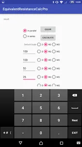 EquivalentResistanceCalcPro screenshot 3