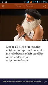 Mystic Quotes - Sadhguru screenshot 3