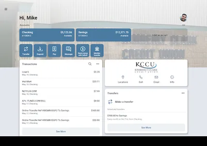 MyKCCU screenshot 5