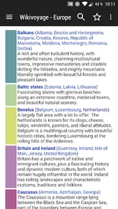 WikiVoyage Europe screenshot 7