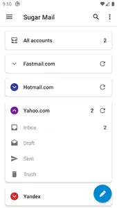 Sugar Mail email app screenshot 1