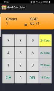 Singapore Daily Gold Price screenshot 9