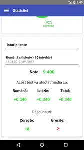 Teste Admitere SNPAP screenshot 5