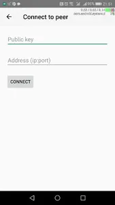 Lndroid.Wallet Testnet screenshot 2