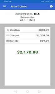 ISNA COBROS screenshot 3