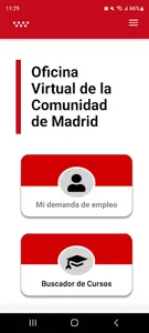 Oficina Virtual de Empleo screenshot 2