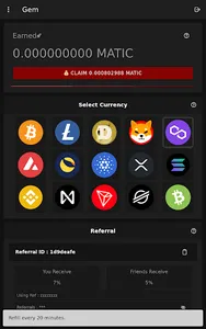 Gem - Earn Crypto Token screenshot 6
