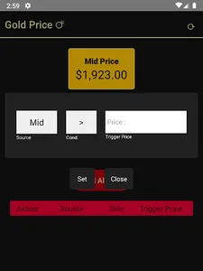 Gold Price Alert - Track Price screenshot 5