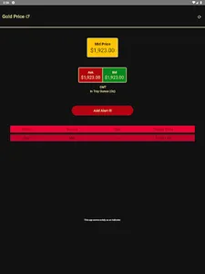 Gold Price Alert - Track Price screenshot 8