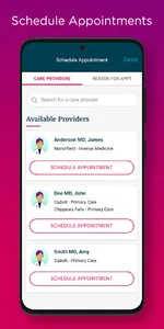 My Marshfield Clinic screenshot 1