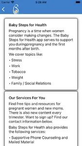 Baby Steps for Health screenshot 4