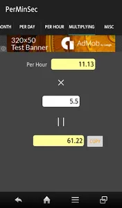 PerMinSec screenshot 1