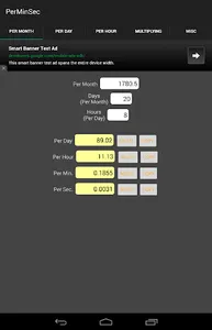 PerMinSec screenshot 2