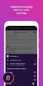 Firefox Focus: No Fuss Browser screenshot 1