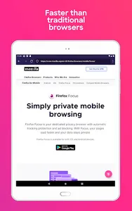 Firefox Focus: No Fuss Browser screenshot 10