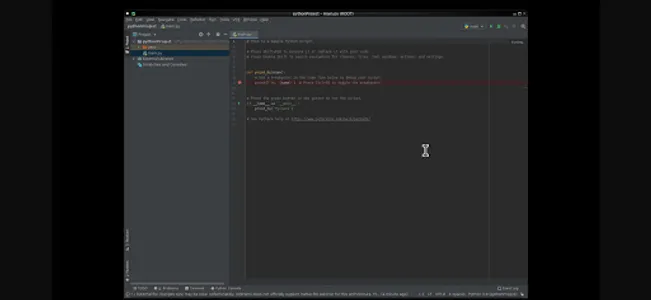 pycharm screenshot 5