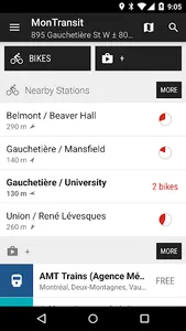 Montreal BIXI Bike - MonTrans… screenshot 0