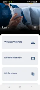 MGFA MyMG Mobile App screenshot 1