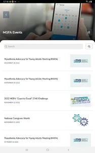 MGFA MyMG Mobile App screenshot 12