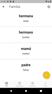 My Vocabulary screenshot 1