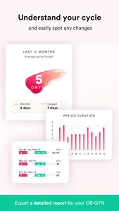 Period Diary Ovulation Tracker screenshot 2