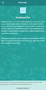 Headcount Pro screenshot 1