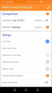NikAS Analytics Widget screenshot 7