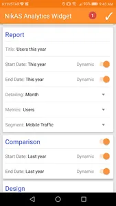 Widget for Google Analytics screenshot 3