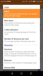 Widget for Google Analytics screenshot 4