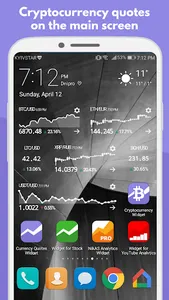 Cryptocurrency Widget screenshot 0