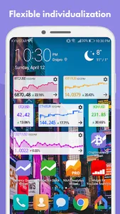 Cryptocurrency Widget screenshot 2