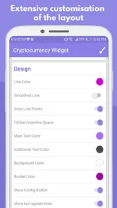 Cryptocurrency Widget screenshot 5