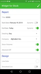 Stock Widget screenshot 3