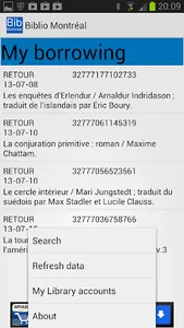 Montréal Public Libraries screenshot 5