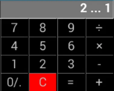 腕時計の電卓 screenshot 0