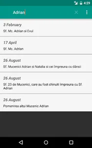 Calendar Ortodox Simplu screenshot 10