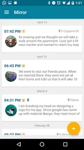 Mirror (Diary, Journal) screenshot 0