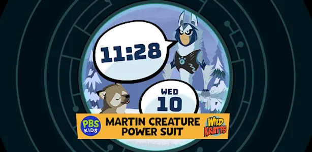 Wild Kratts: Martin Watch Face screenshot 0