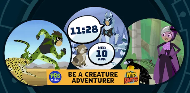 Wild Kratts: Martin Watch Face screenshot 1