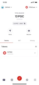 PGWallet screenshot 2