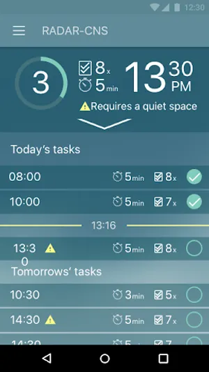 RADAR active RMT for Epilepsy screenshot 5