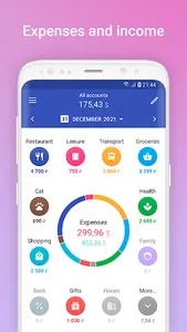 1Money: expense tracker budget screenshot 1